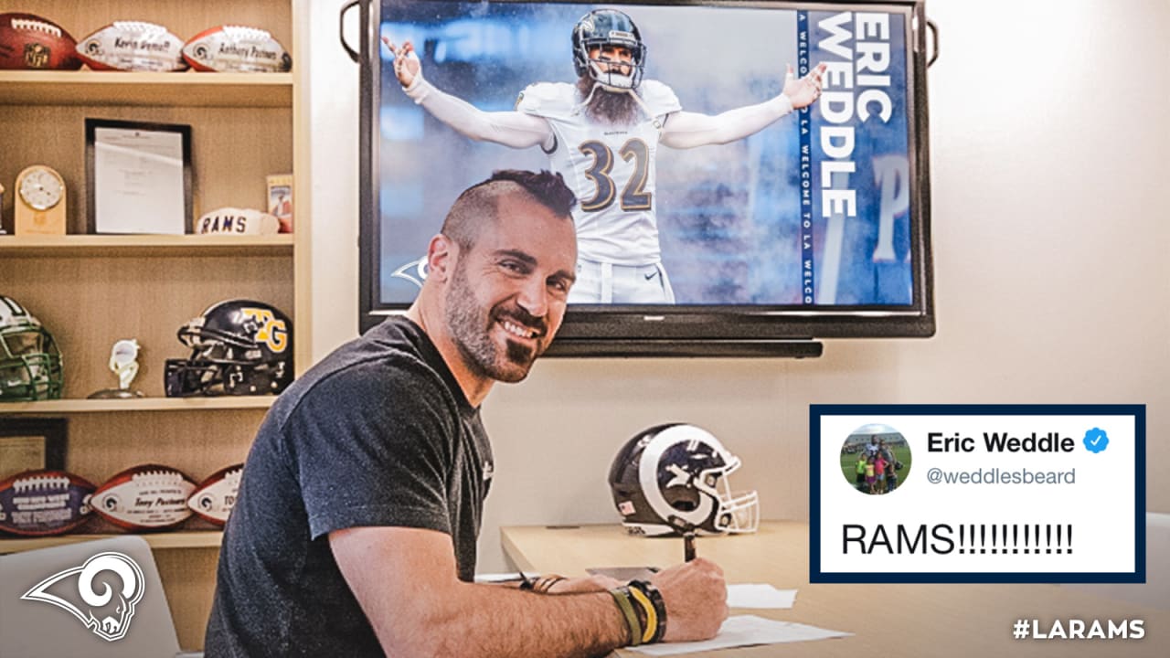 Social Roundup: Players react to Eric Weddle signing
