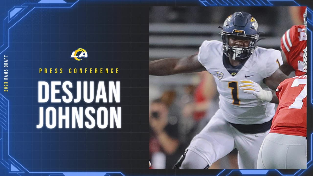 Desjuan Johnson Selected in Seventh Round of NFL Draft by the LA Rams -  University of Toledo Athletics