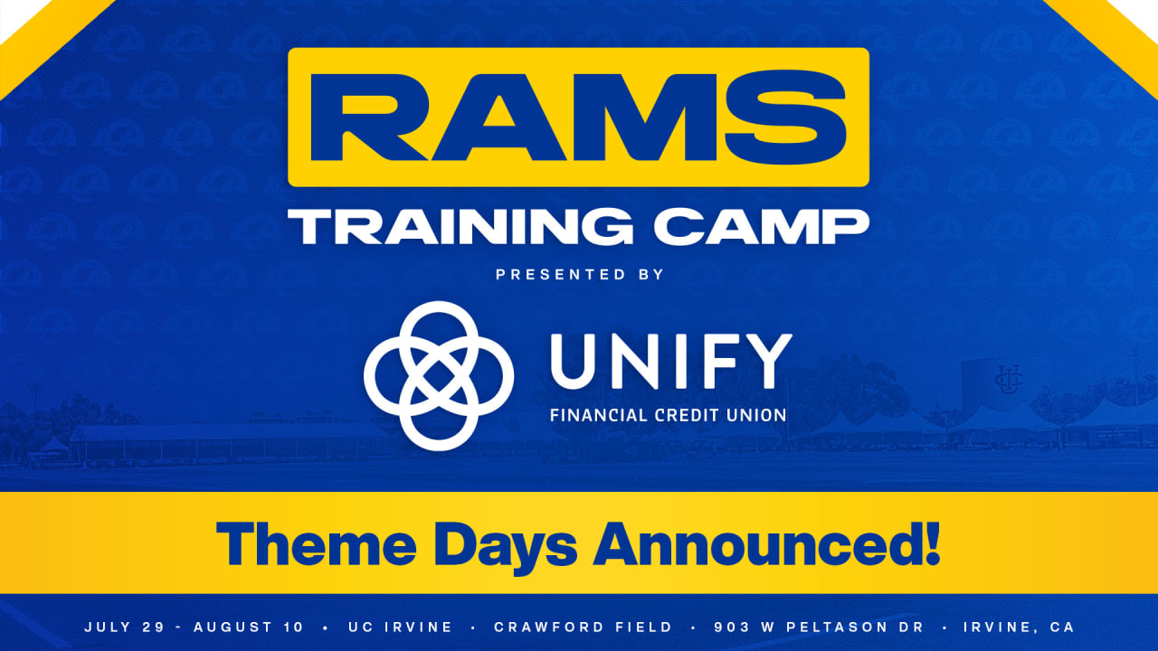 Los Angeles Rams to host Training Camp presented by UNIFY Financial