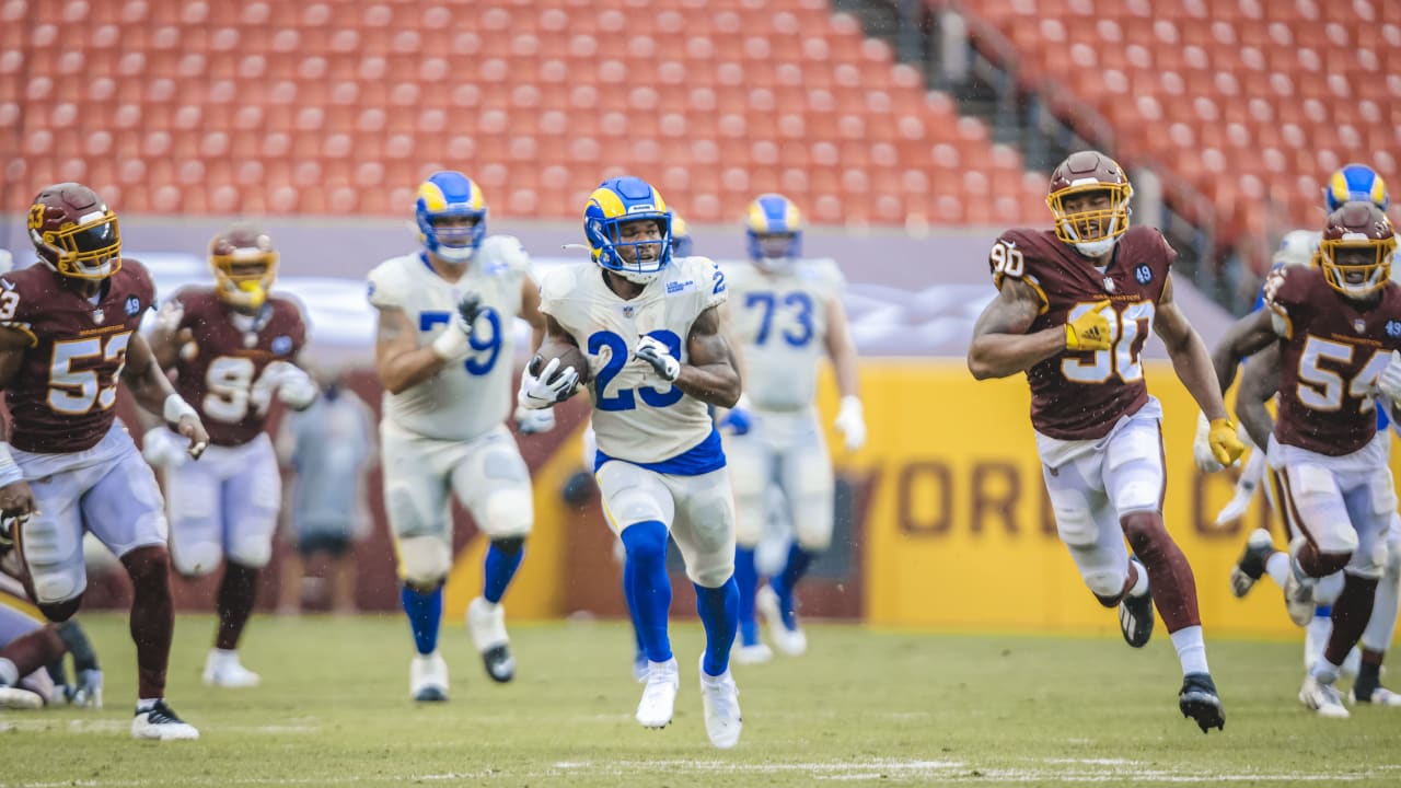 Cam Akers shakes three defenders on amazing 46-yard burst