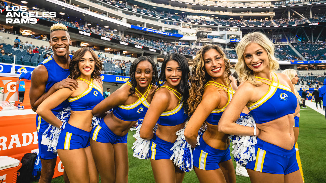 PHOTOS: Rams Cheerleaders at SoFi Stadium for Rams vs. Raiders preseason  matchup