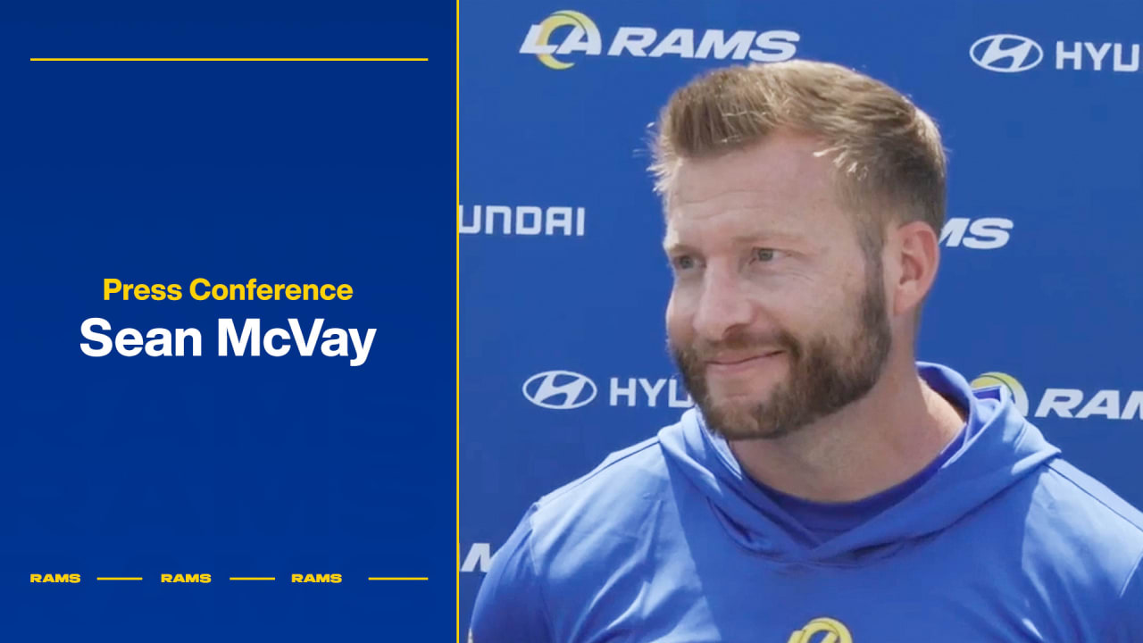 Rams head coach Sean McVay talks takeaways from minicamp and spring