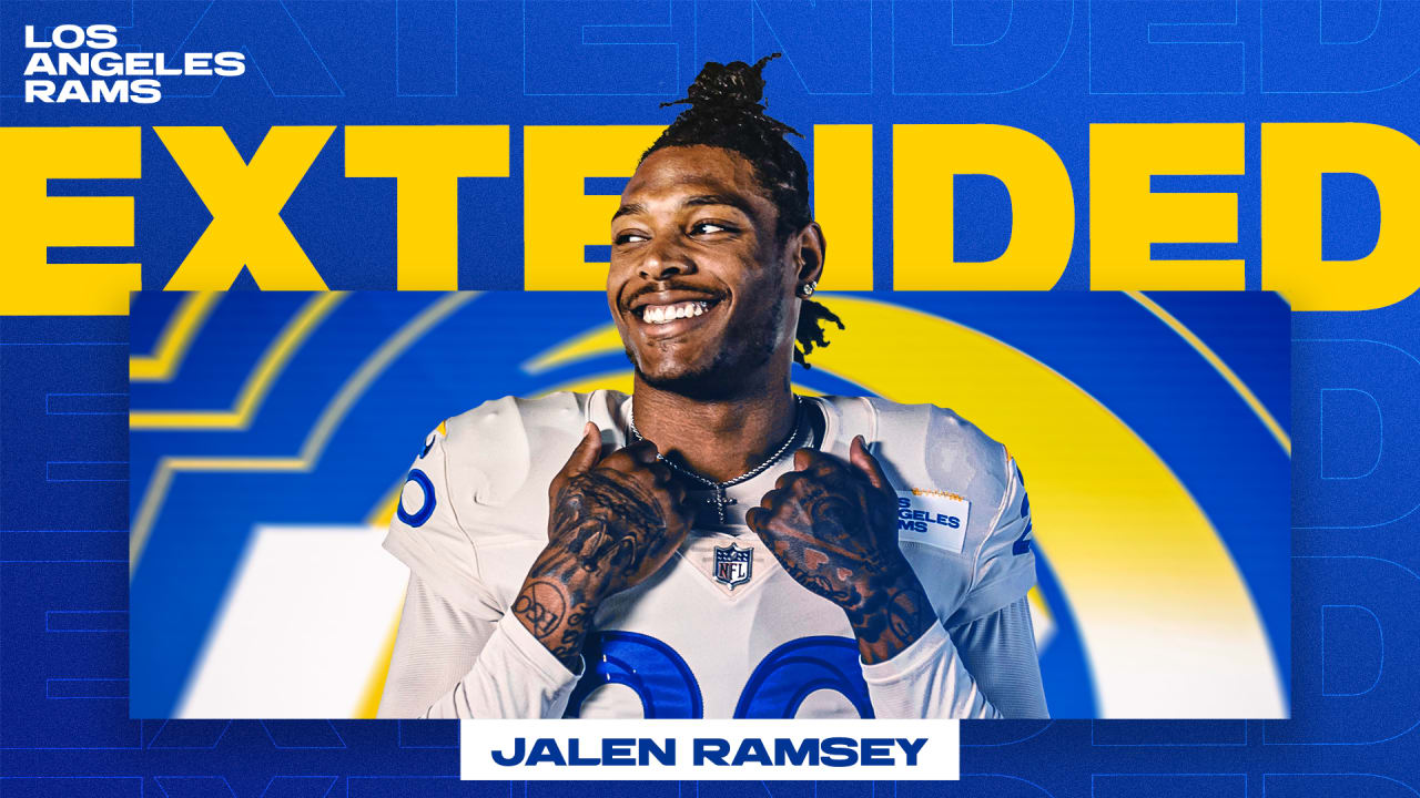 Rams, Jalen Ramsey agree to terms on a five-year extension