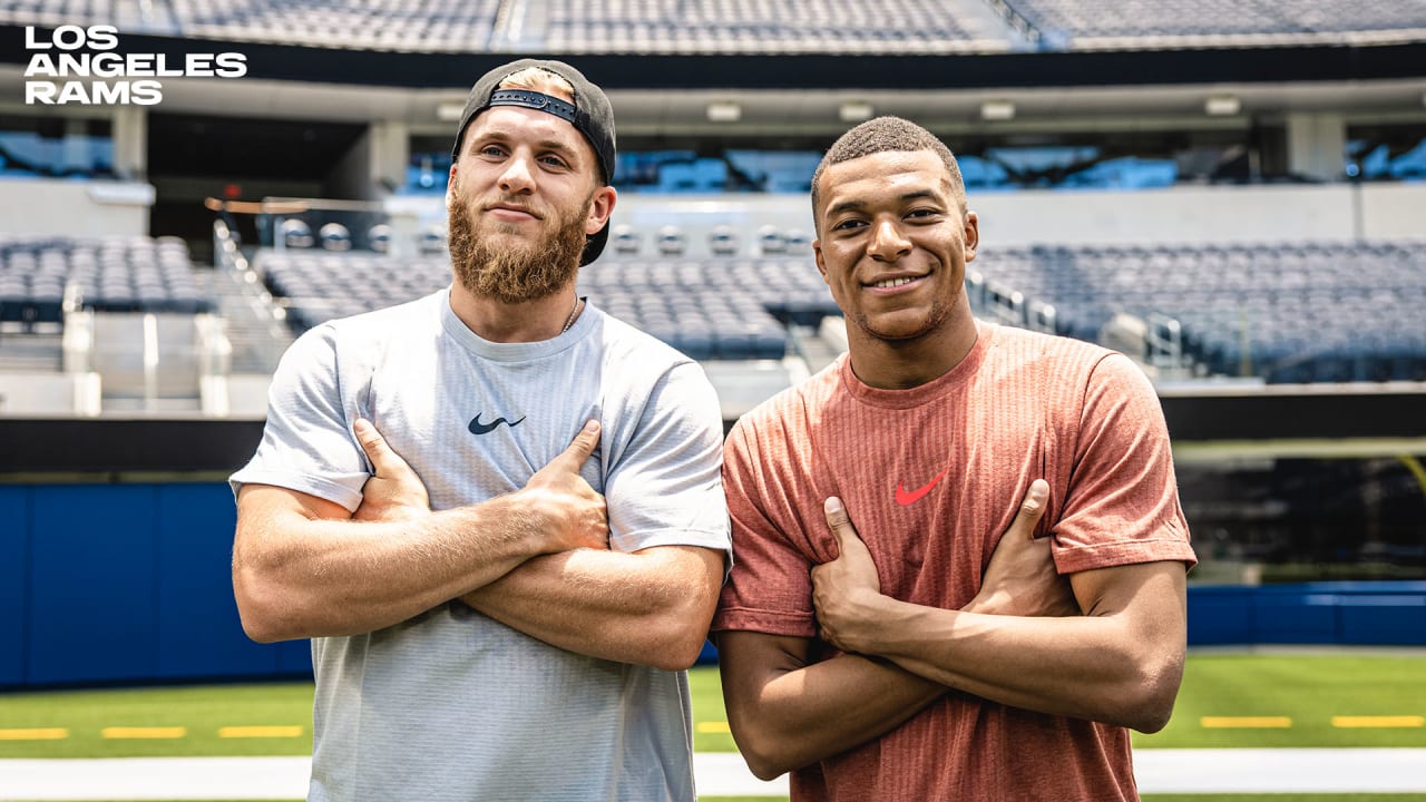 Look: Cooper Kupp hung out with Kylian Mbappé at SoFi Stadium