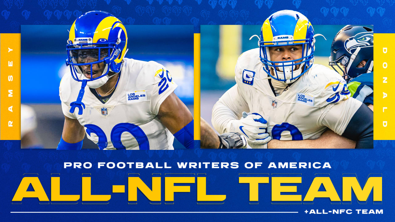 Rams' Cooper Kupp, Aaron Donald and Jalen Ramsey named to PFWA's