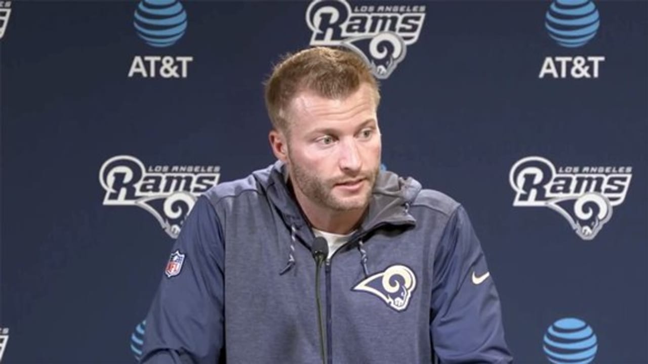 Sean McVay Press Conference 9-27