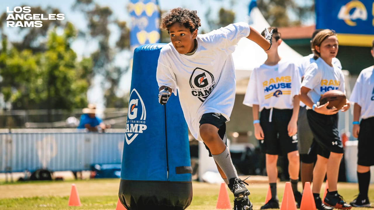 Rams Host Gatorade Junior Training Camp At Uc Irvine For Youth