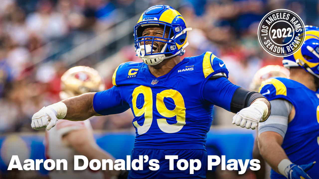 Rams defensive lineman Aaron Donald in 99 club for Madden 24