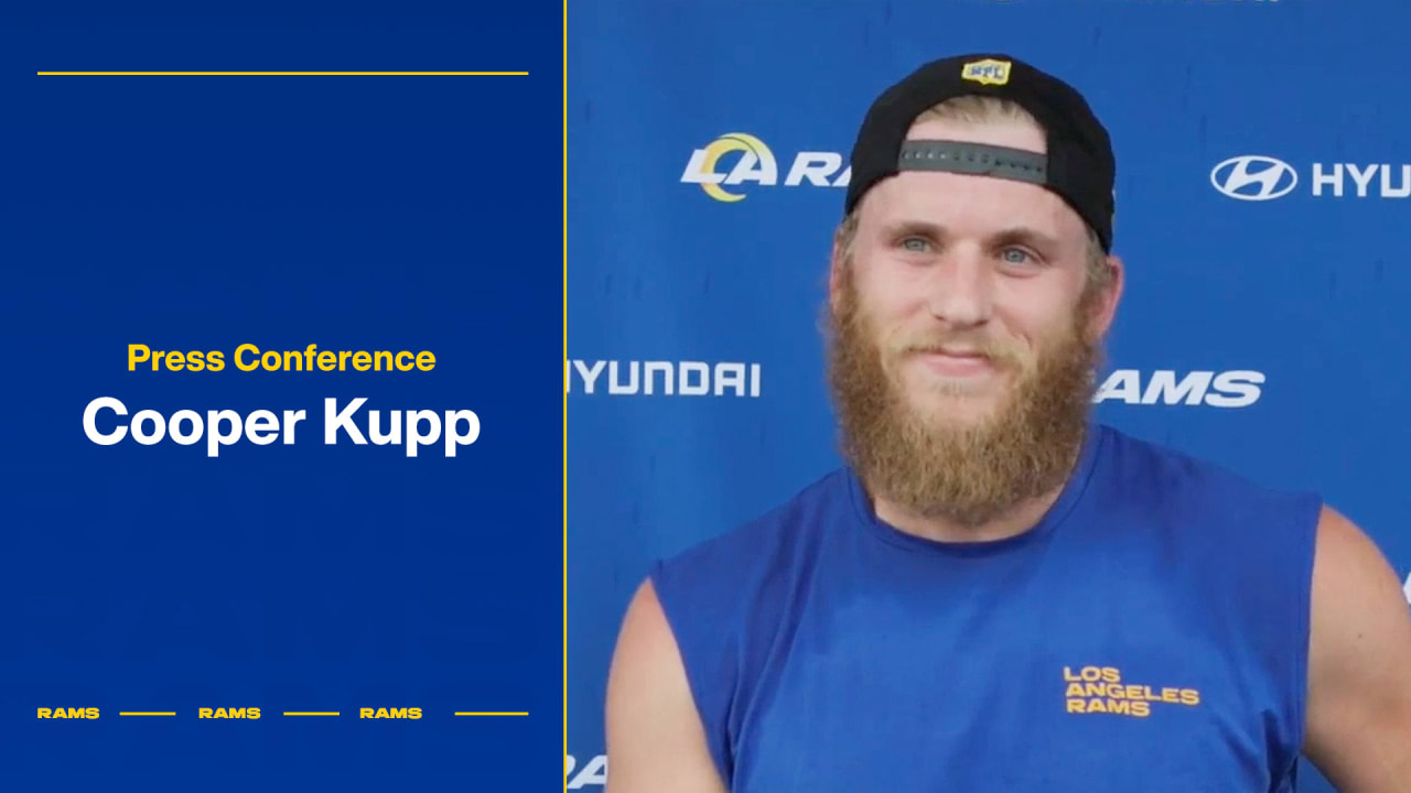 Rams wide receiver Cooper Kupp talks approach to 2023 OTAs, impressions