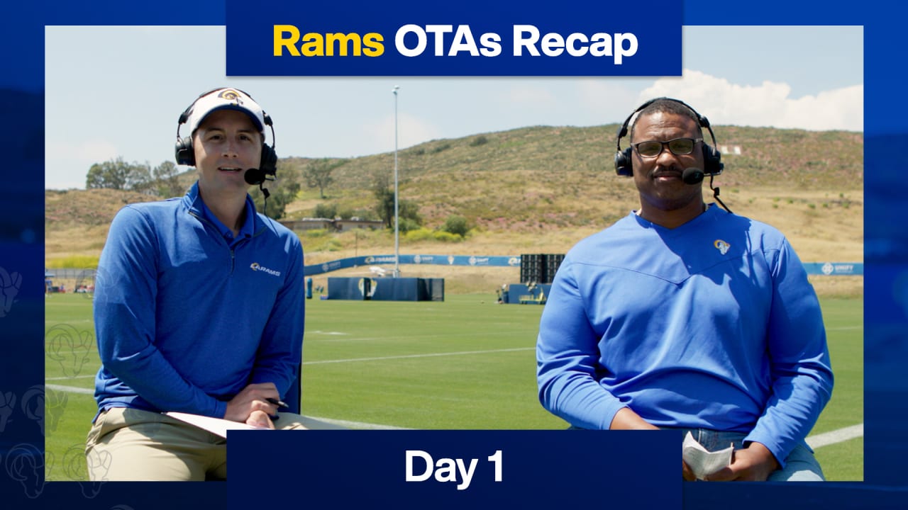 Los Angeles Rams OTAs Recap | J.B. Long & D'Marco Farr Discuss Day 1 Of ...