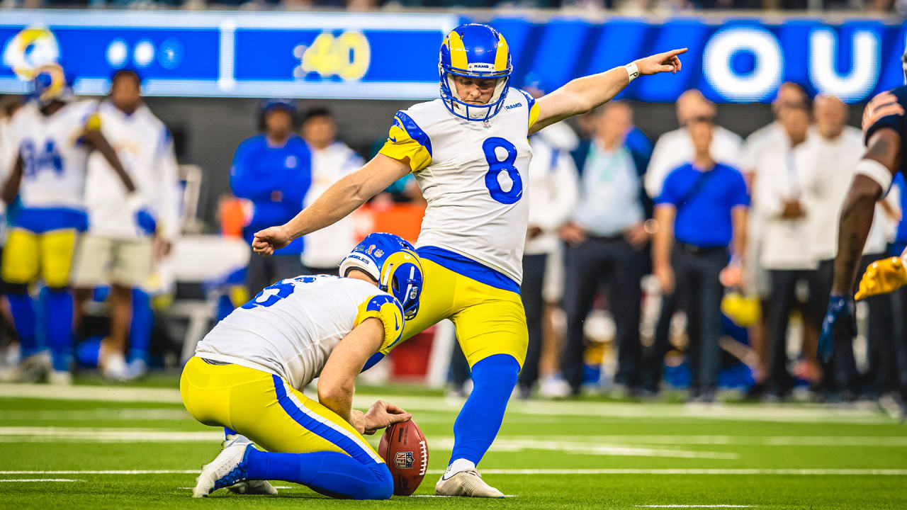 Rams K Matt Gay on a huge Christmas Day win, kicking in the Frozen