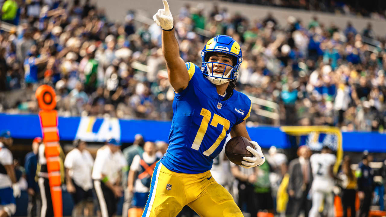 Rams WR Puka Nacua sets rookie receiving records, Sports