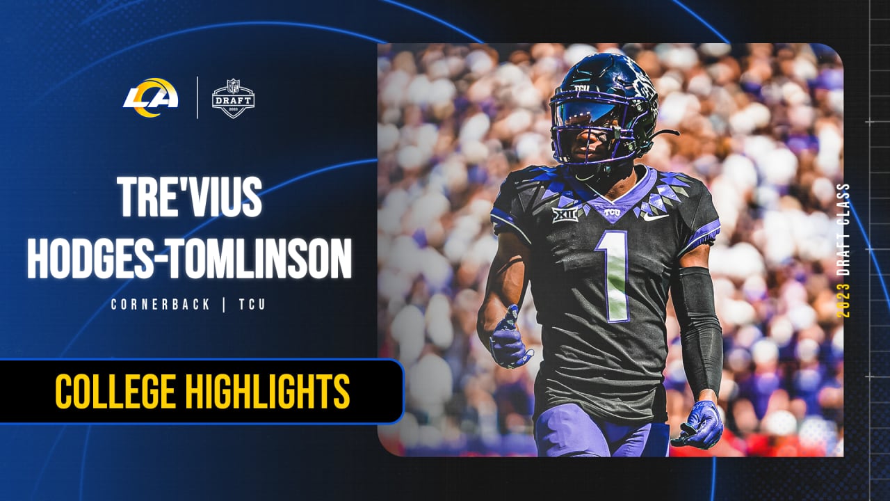 HIGHLIGHTS: Action from cornerback Tre'Vius Hodges-Tomlinson's time at TCU