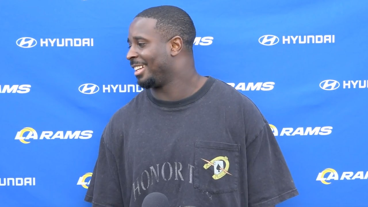 Rams running back Sony Michel: I was very fortunate to be able to execute  on a positive note