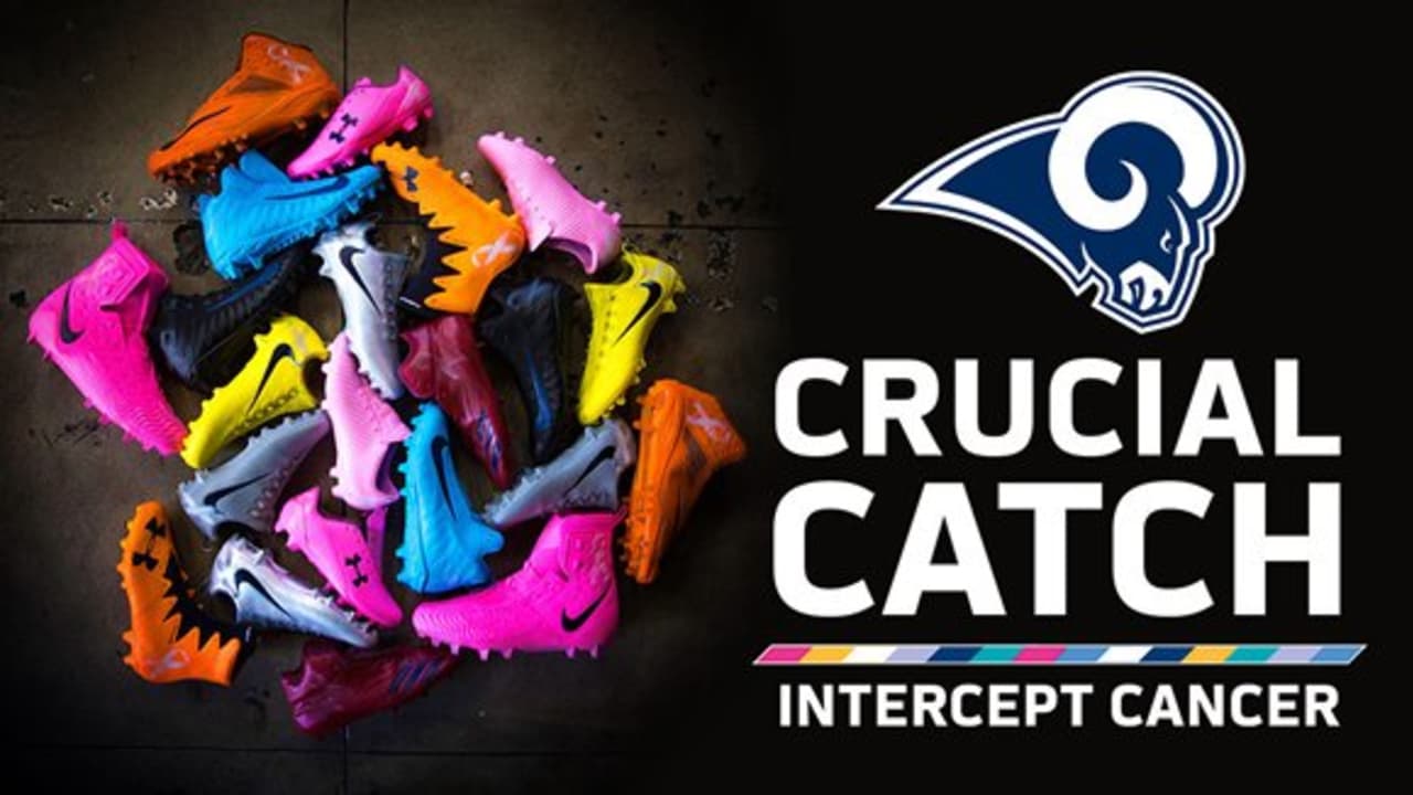 Rams Players Take Part in #CrucialCatch