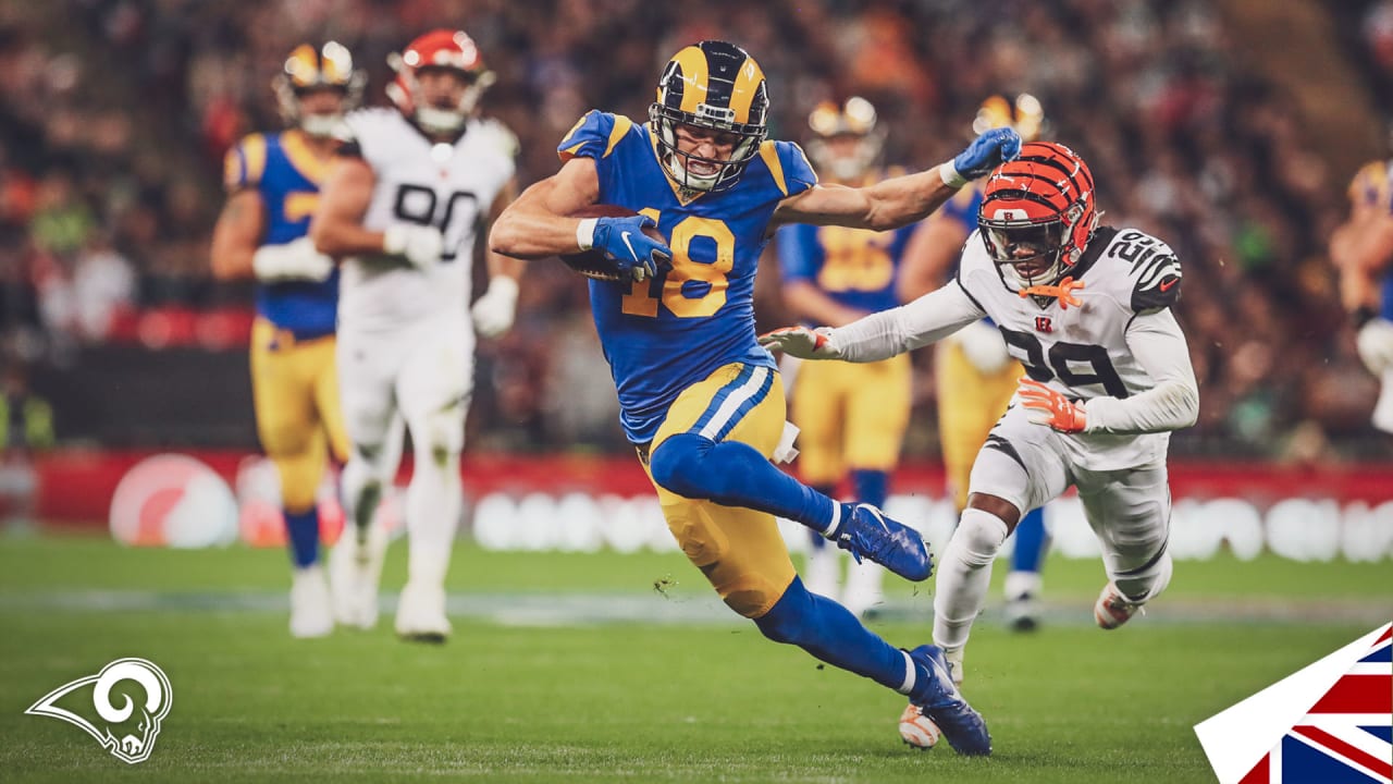 Game Recap Rams beat Bengals 2410 behind Kupp’s career night in London