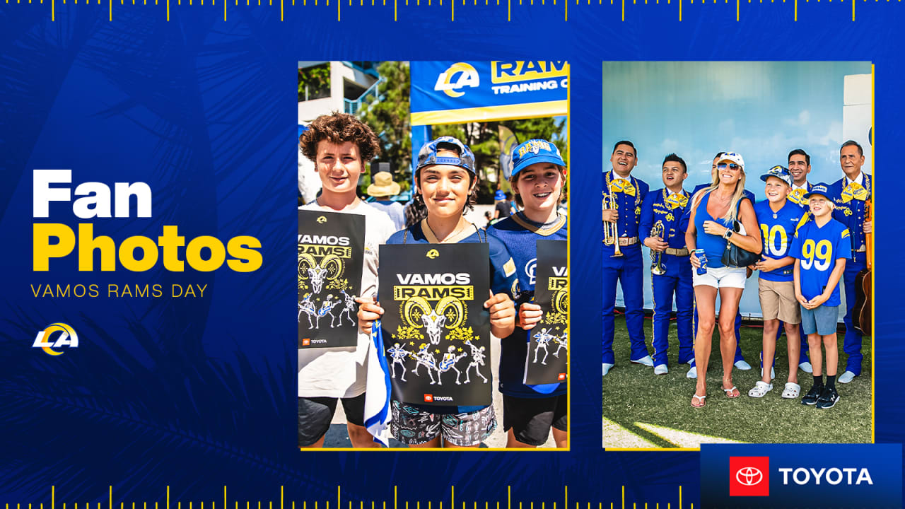 FAN PHOTOS: Best of fans from Vamos Rams day at Training Camp
