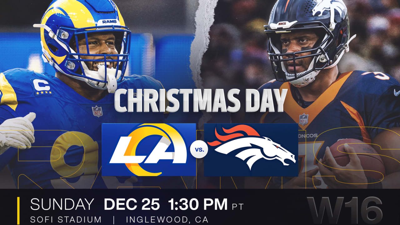NFL On Christmas Day Betting Odds: Broncos vs. Rams Highlights Slate