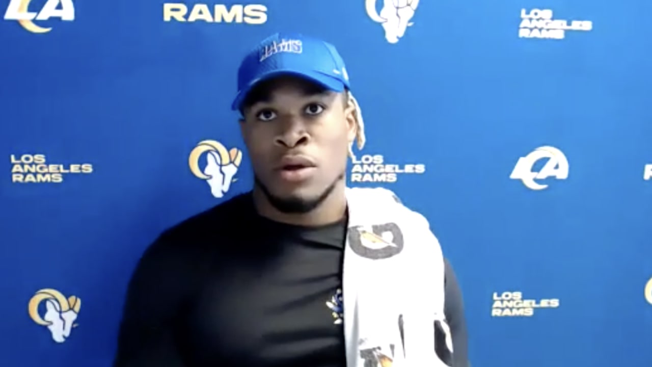 Defensive coordinator Raheem Morris talks energy of Rams' young defensive  backs in training camp, what he's seen from DB Ahkello Witherspoon so far