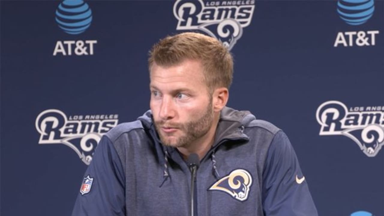 Sean McVay Press Conference 105