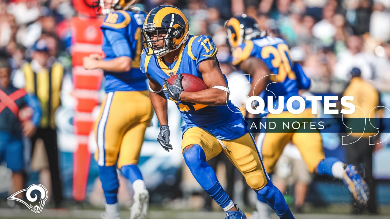 Quotes & Notes 12/7/18: Woods on Approaching the 1,000-yard Mark