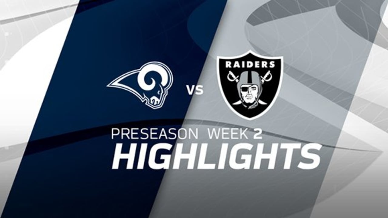 Rams vs. Raiders Highlights