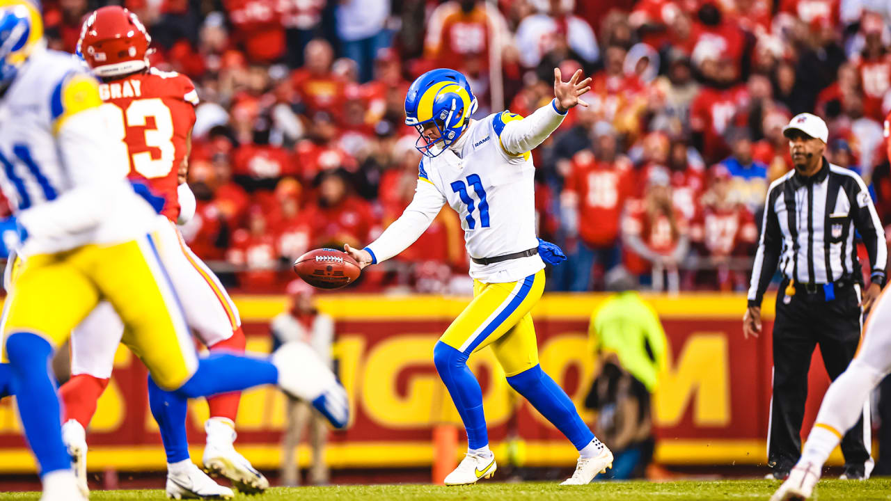 Los Angeles Rams Punter Riley Dixon 48 Yard Punt Pins Kansas City