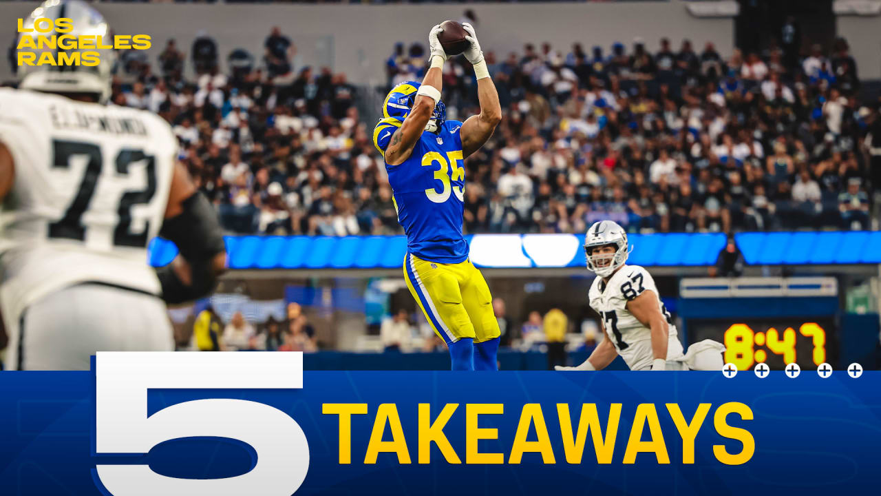 Stetson Bennett gets his first NFL action for the Rams in a 34-17