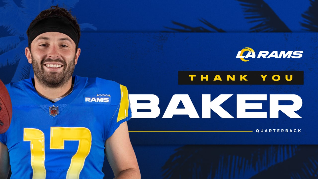 baker mayfield la rams jersey