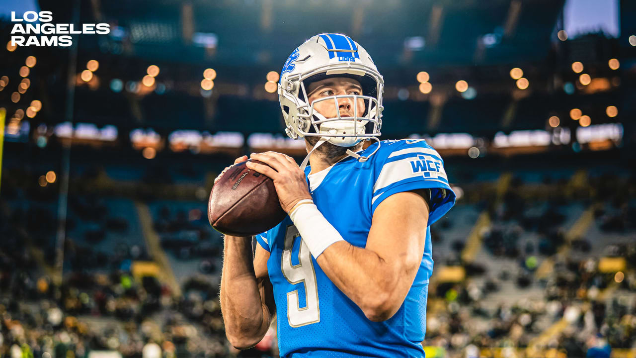 Georgia quarterback Matthew Stafford holds up his Detroit Lions jersey  after he is selected by the Lions as the number 1 overall pick at the 2009  NFL Draft at Radio City Music