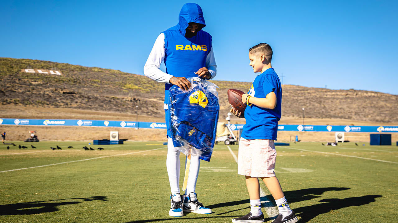 Rams DB Jalen Ramsey inspires young fan's cancer fight & gifts him a custom  mariachi suit