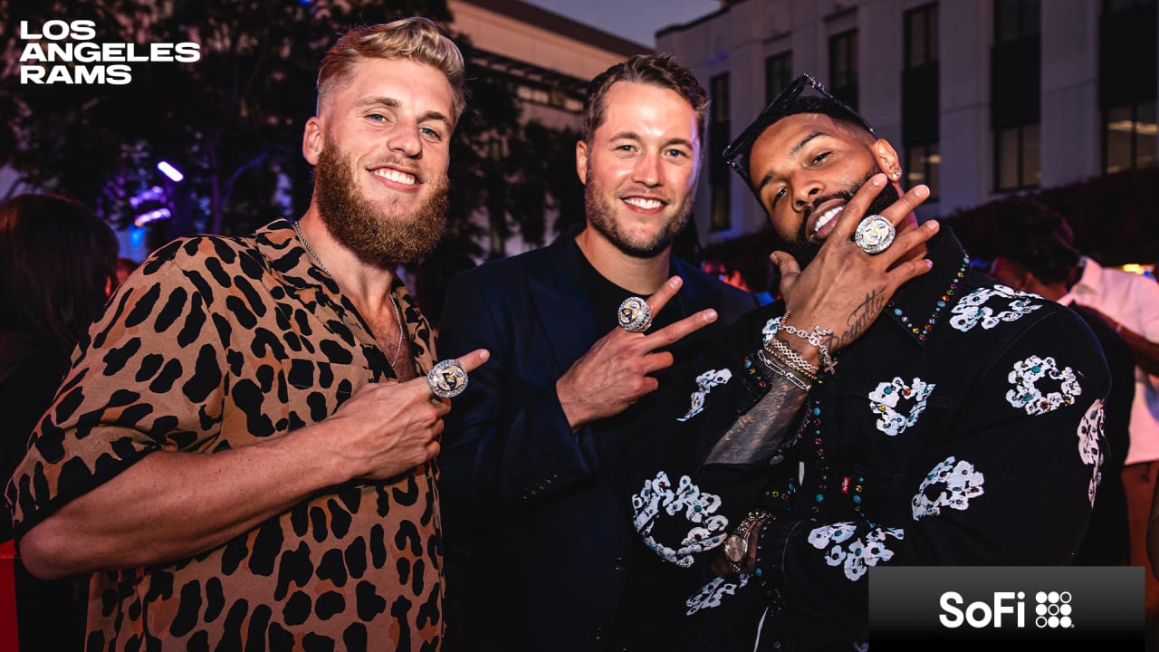 CEREMONY PHOTOS: Rams players' first look at their Championship Rings