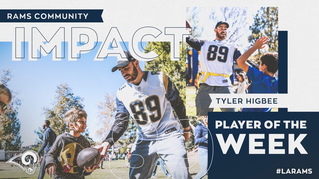 Community Impact Player Of The Week Tyler Higbee