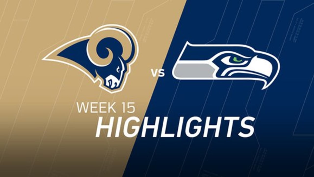 Seahawks vs. Rams Week 15 Highlights