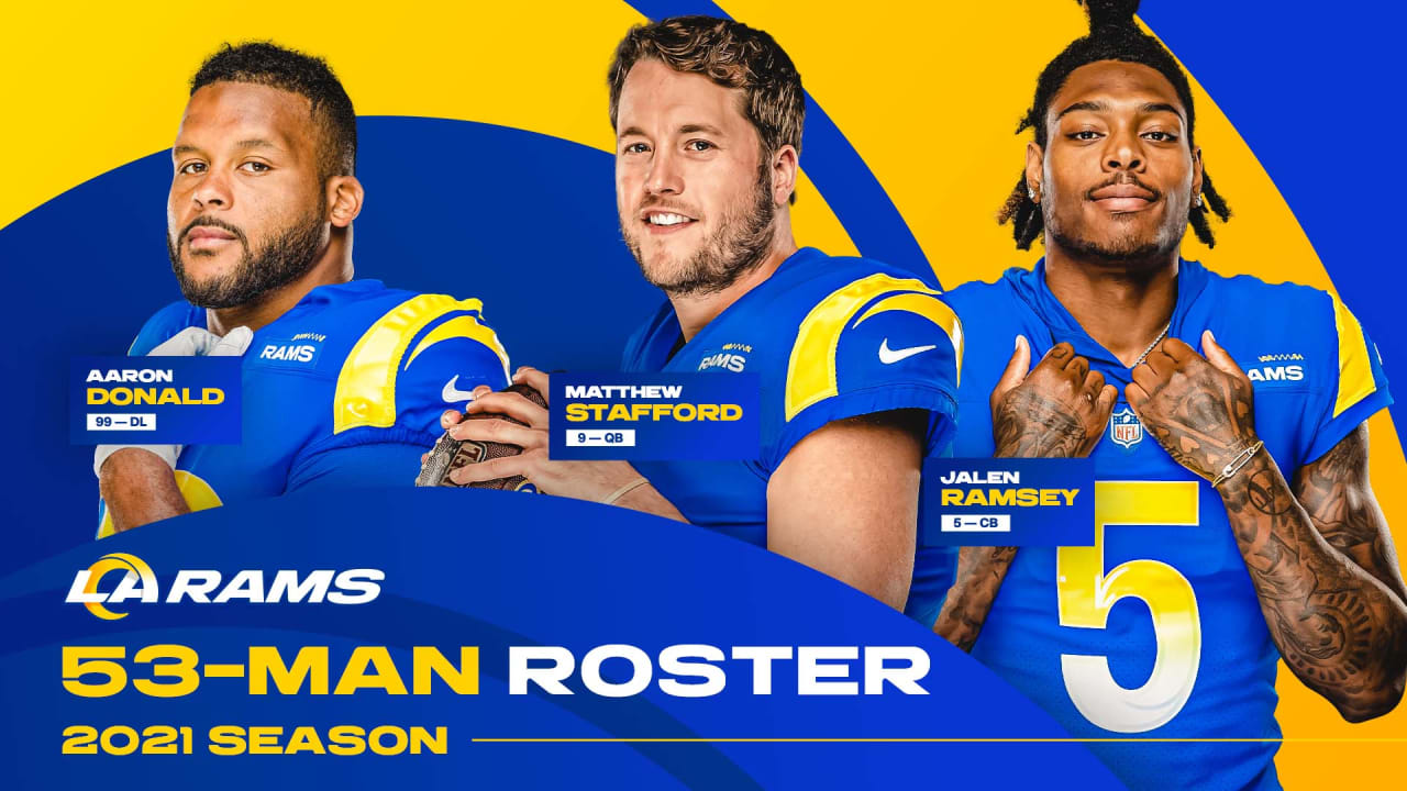 PHOTOS: Meet the Rams 53-man roster for the 2021 season