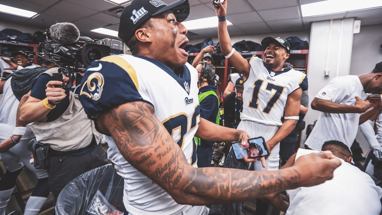 PHOTOS: Rams NFC Championship celebration