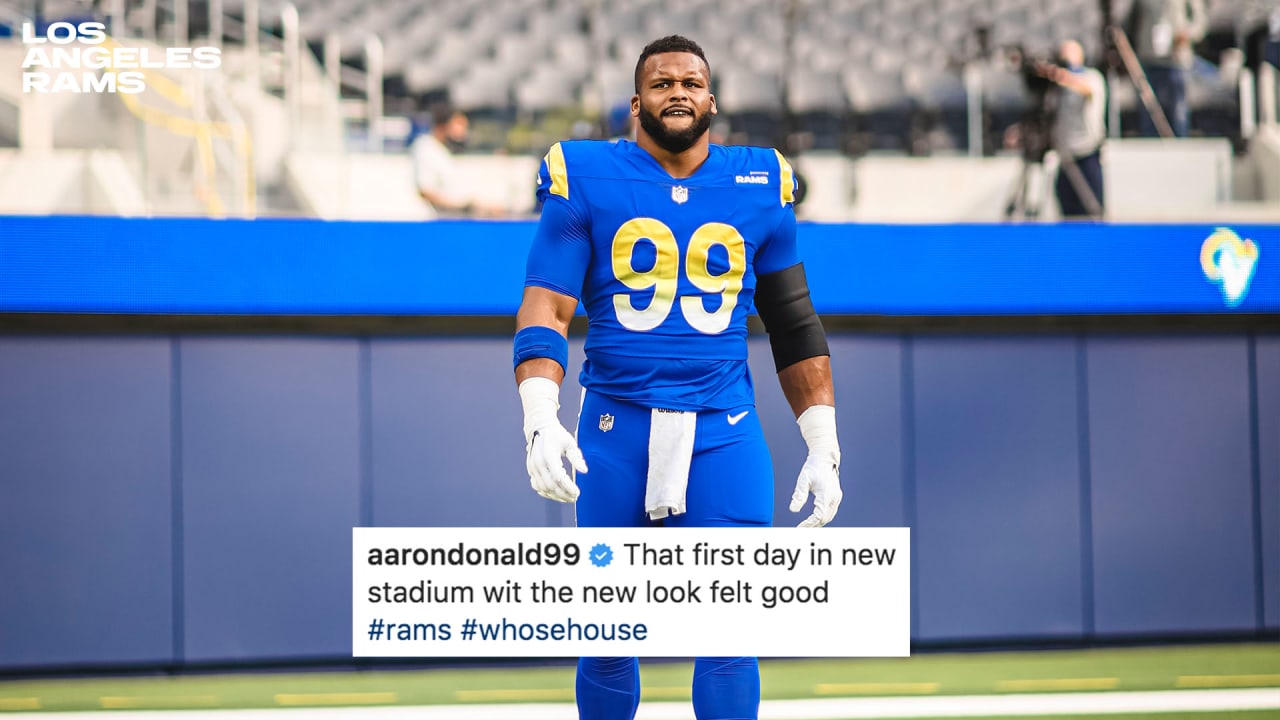 PHOTOS: Rams Players React To SoFi Stadium