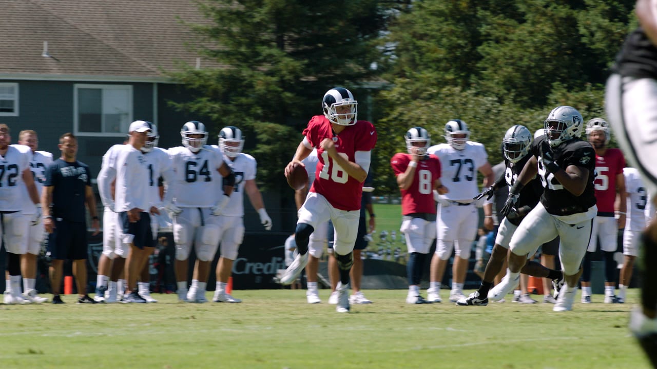HIGHLIGHTS The best of Rams vs. Raiders joint practice