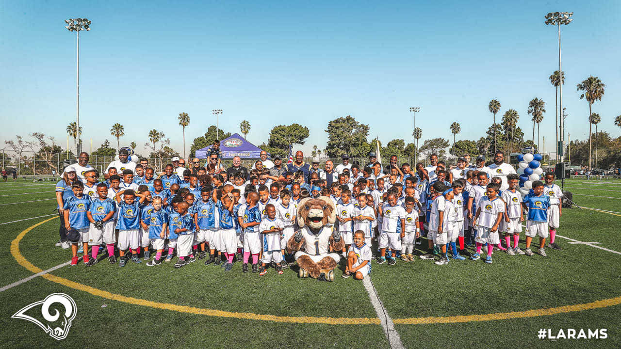 PHOTOS: Inglewood Rams Flag Football League Opening Ceremony