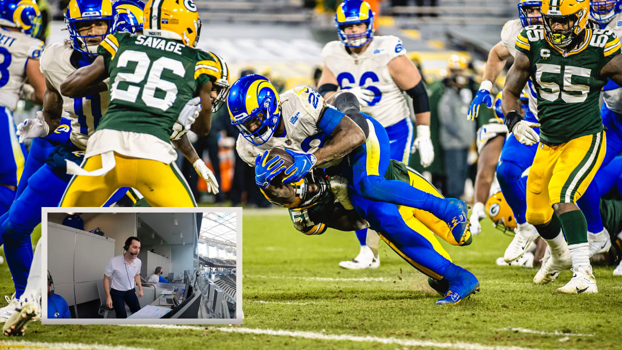 Cam Akers� wildcat touchdown run vs. Packers Radio Call