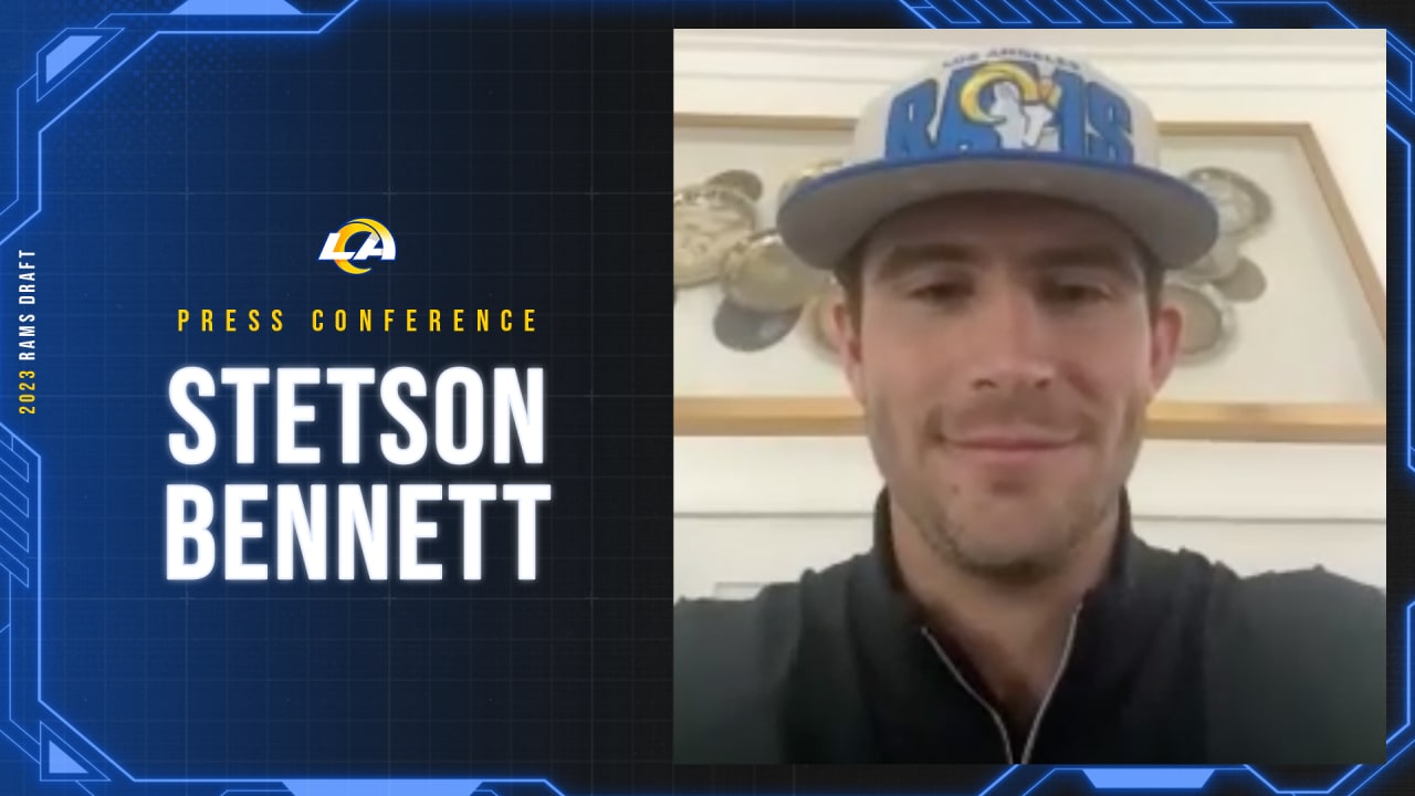 Los Angeles Rams quarterback Stetson first press conference