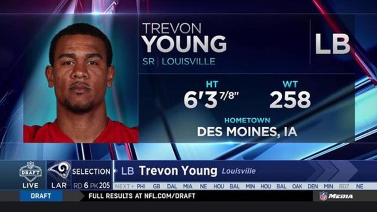 Rams select Trevon Young No. 205 in the 2018 NFL Draft
