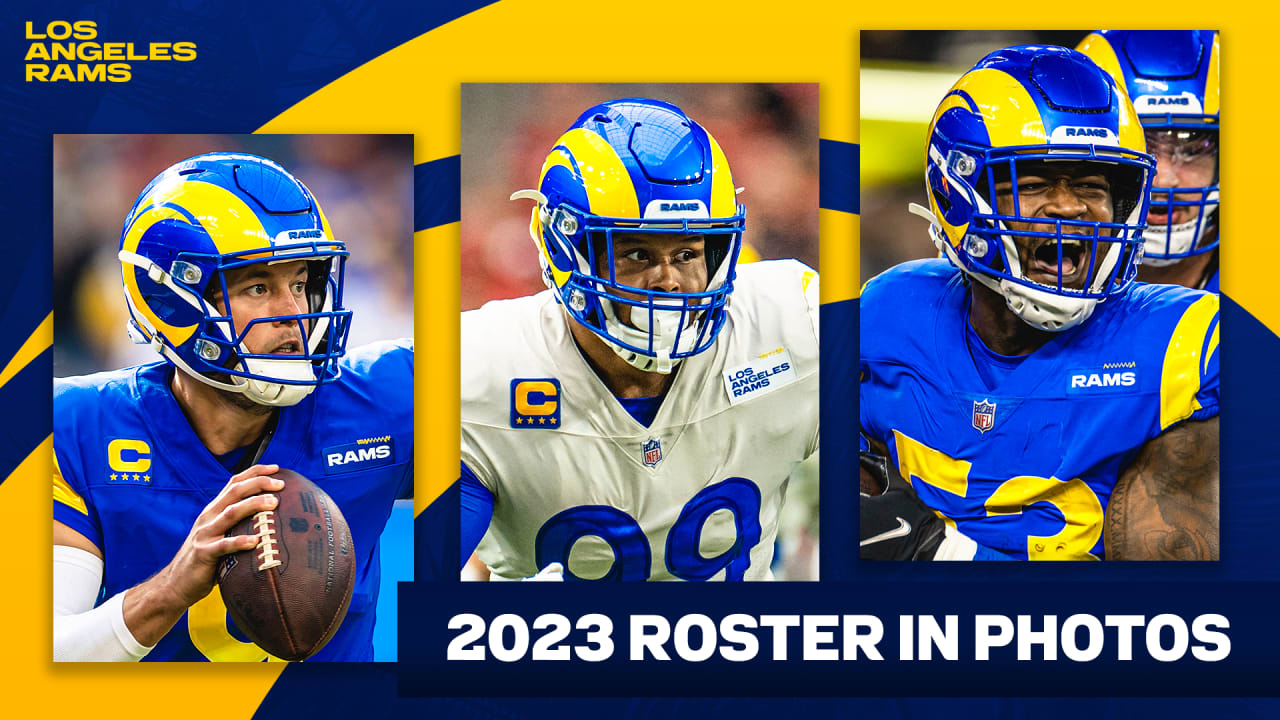 ROSTER PHOTOS: 2023 Rams 53-man roster