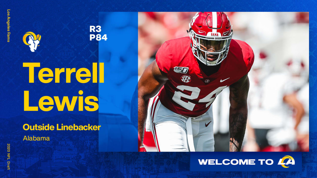 2020 NFL Draft: Outside Linebacker Terrell Lewis, Alabama, Round 3, Pick 84