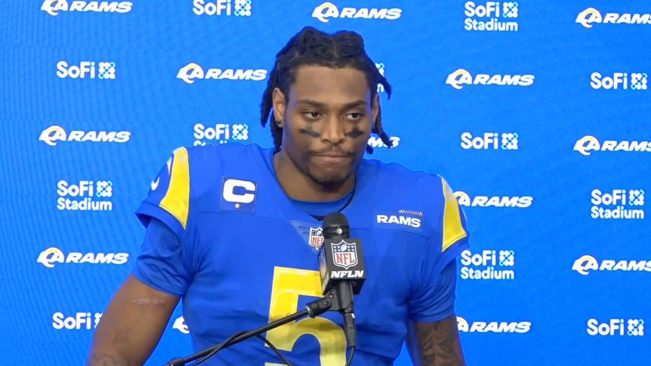 Defensive back Jalen Ramsey talks Rams defense's performance vs. 49ers ...