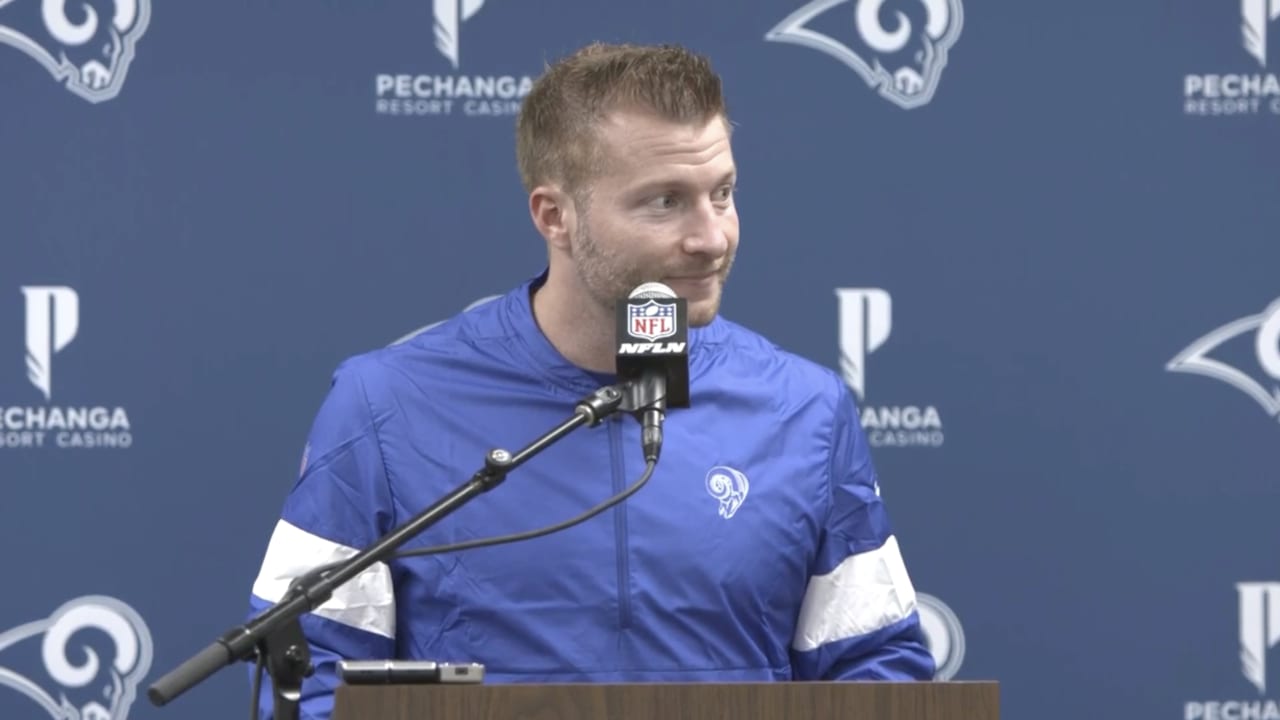 Sean McVay: "You're Only As Good As Your Last Game, And Now We've Got ...