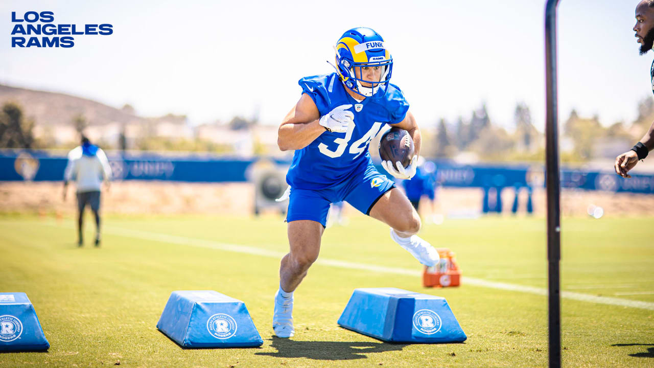 Rams-news: Rookie running back Jake Funk is making moves - Turf Show Times