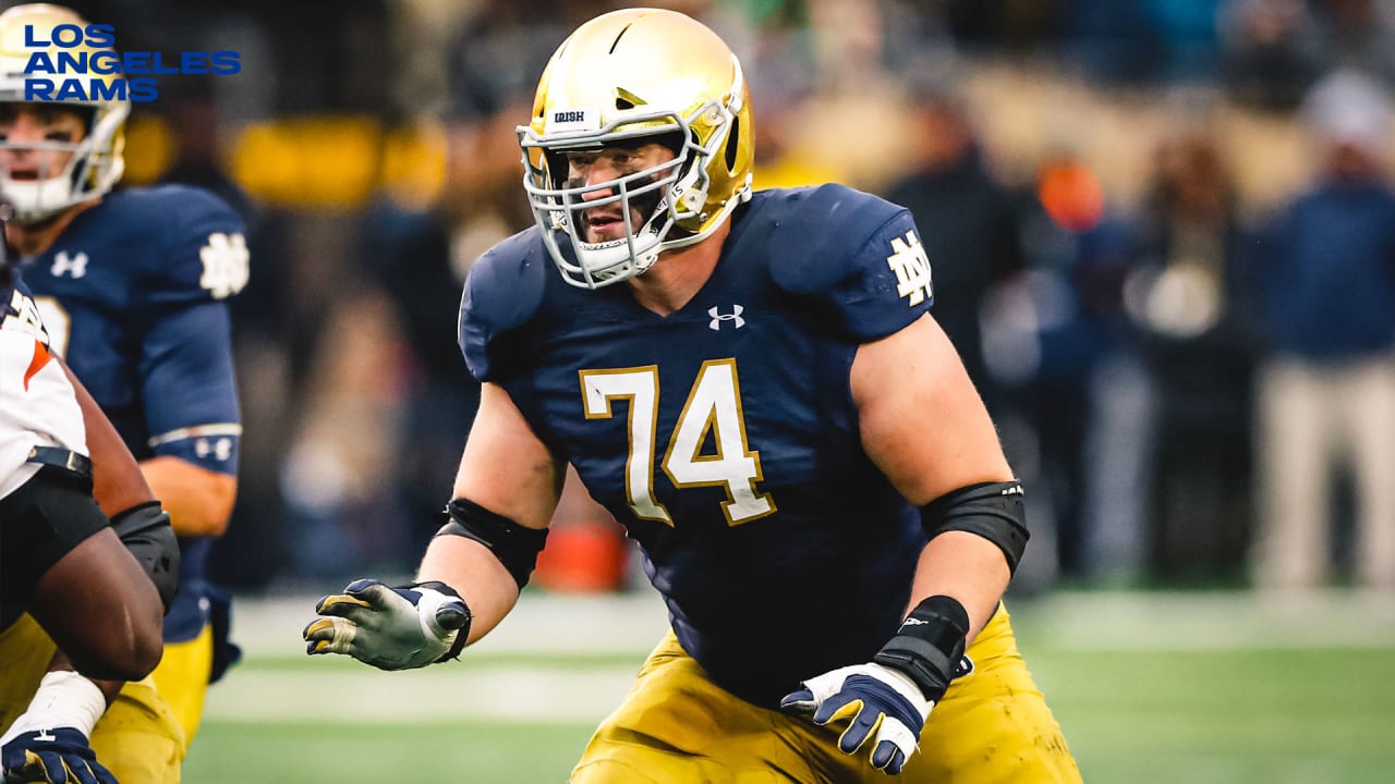 PFF: Notre Dame OT Liam Eichenberg A Top Draft Prospect - Sports