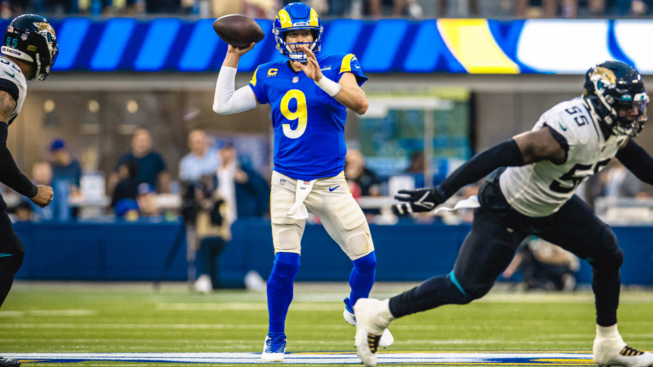 Next Gen Stats: Rams QB Matthew Stafford's 5 Most Improbable Completions  From 2021 Regular Season 