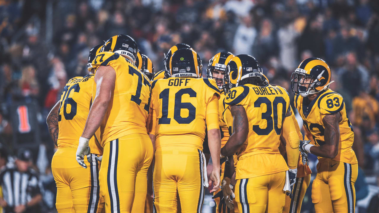 Rams Color Rush: Los Angeles switches up jerseys against Seattle